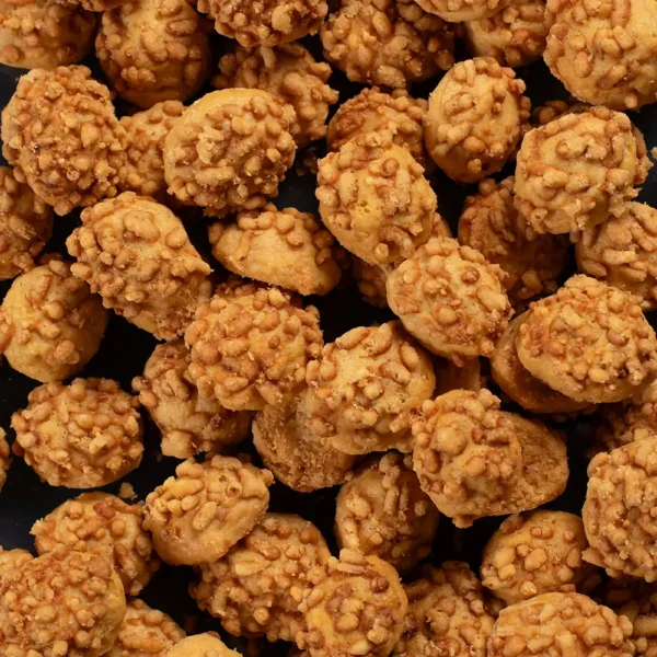 Goudse kaaskoekjes met topping