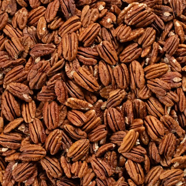 Pecannoten ongebrand